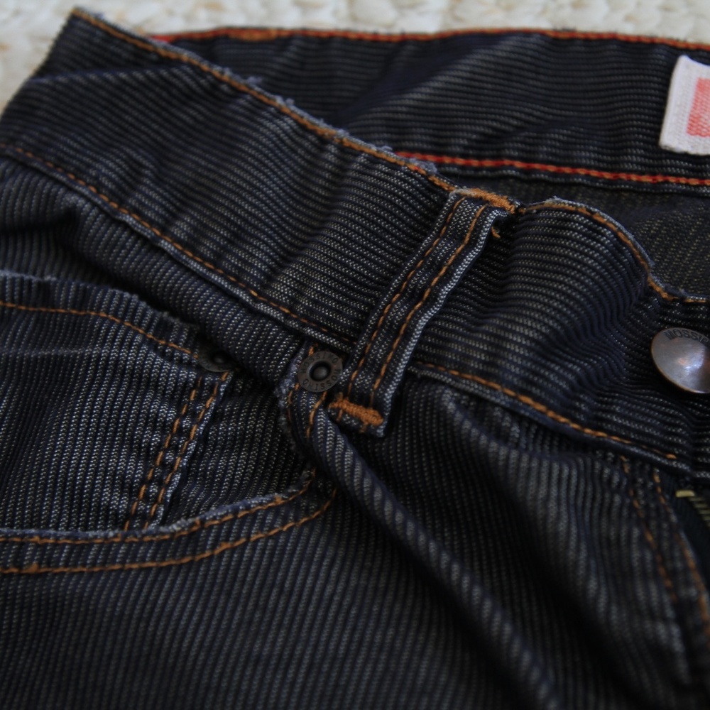 Denim Supply Company Striped Black Denim